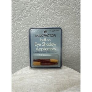 $25 🌙 Vtg 70s/ 80sMax Factor Eye Shadow Applicators Box ‎ Collectible NEW
